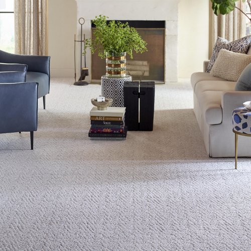 Living Room Pattern Carpet - Pulskamps Flooring Plus in Batesville, IN